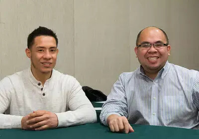 male mentor and mentee