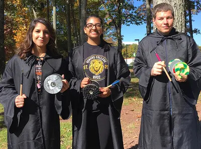 engineering students at duke farms
