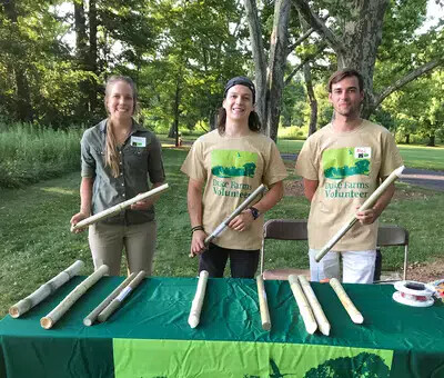 engineering students with firefly simulators