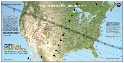solar eclipse map