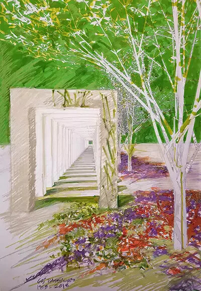 mixed media artwork