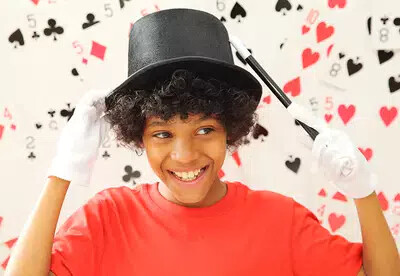 young magician