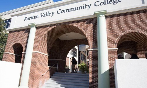 RVCC front entrance with arches
