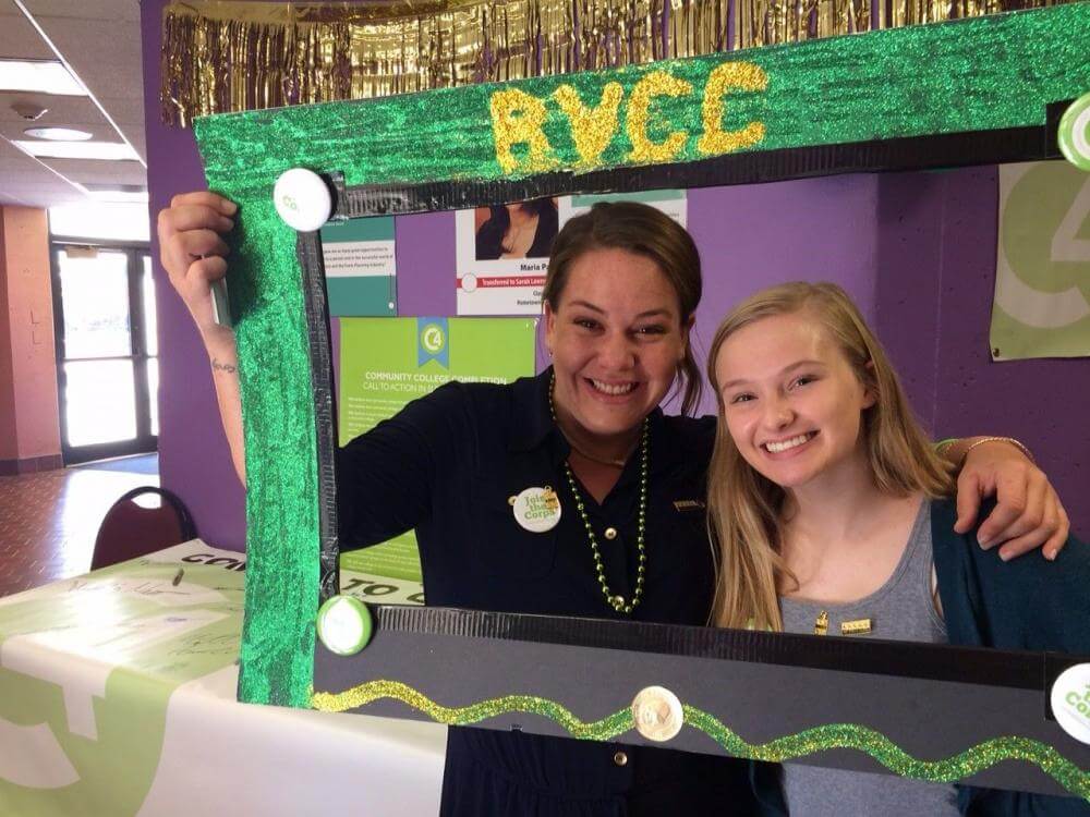 Honor Society Participates in Statewide Effort to Encourage Students to Complete College