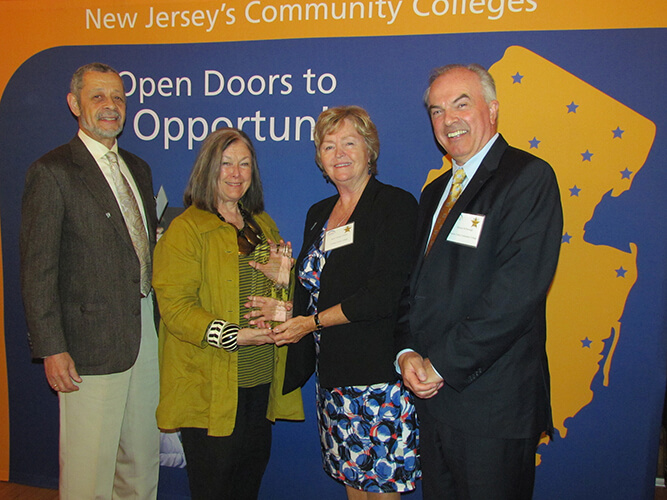 Dr. Catherine Hebson McVicker Honored with Ronald D. Winthers Community College Trustee Leadership Award