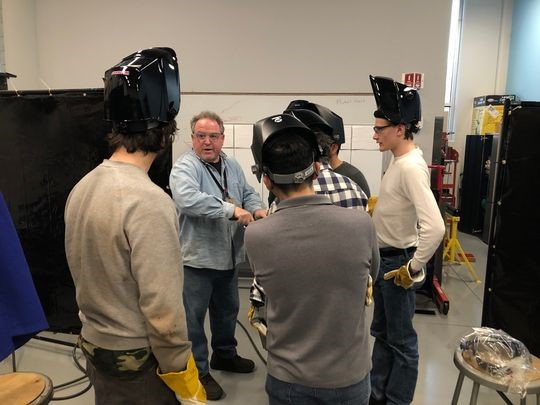 Courier News: 20K grant from IMPAQ/Maher-Maher Foundation funds welding class at RVCC