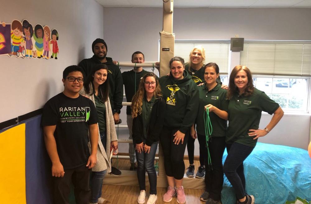 Occupational Therapy Students Assist with Equine Therapy Sensory Room