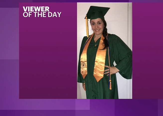 News 12: Viewer of the Day—Anabela Cerqueira of Alexandria Township