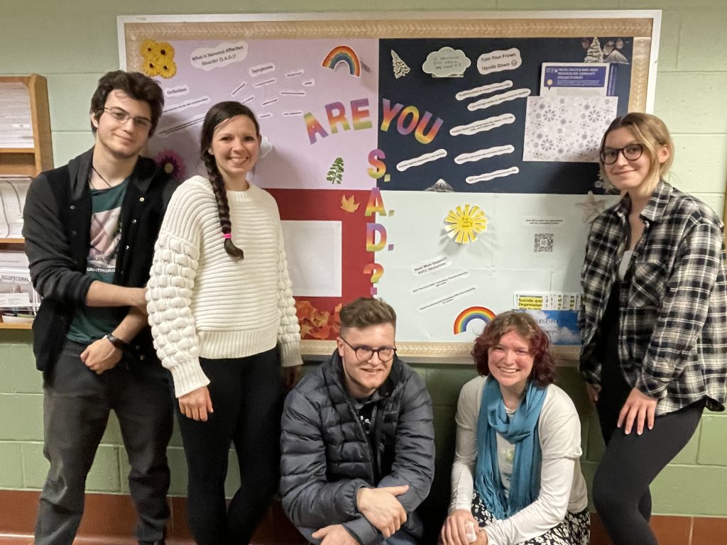Student Nurses’ Association Fall Semester Projects Include Interactive Education Board, Blood Pressure Checks