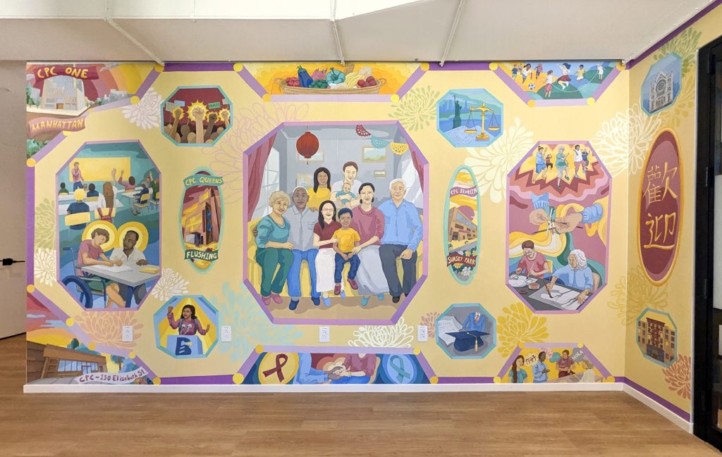 RVCC Professor’s Mural Celebrates Diversity of Chinese-American Community