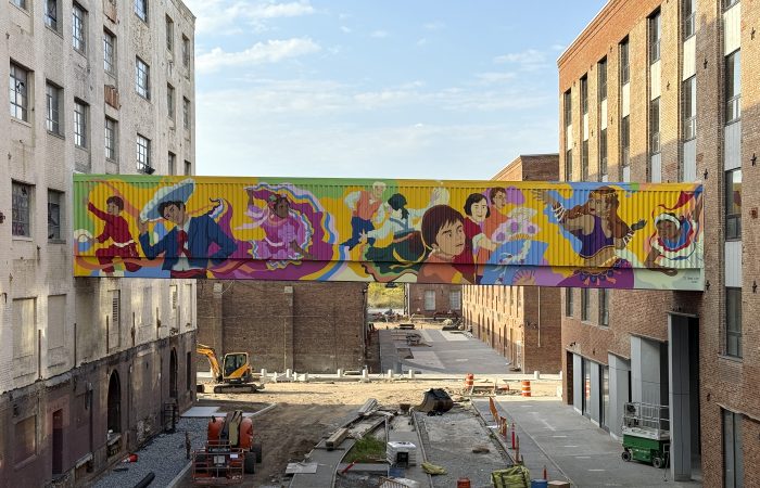 RVCC Art Professor Creates Murals for Historic Bush Terminal