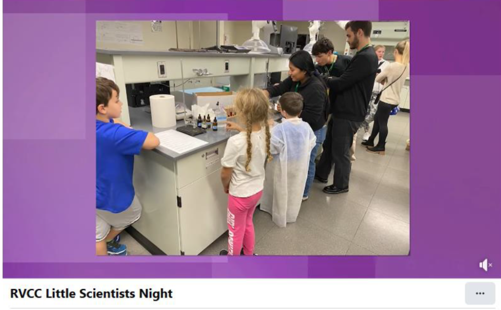 News 12: RVCC Little Scientists Night