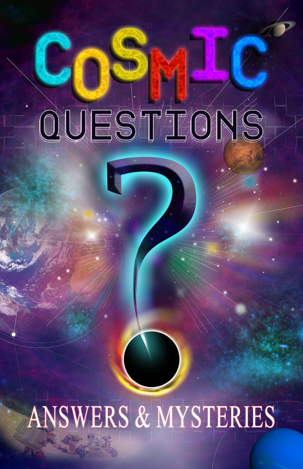 Cosmic Question_Poster cosmic questions planetarium show poster