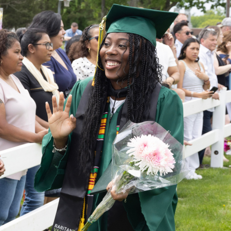 Image of RVCC graduate Madison at graduation.